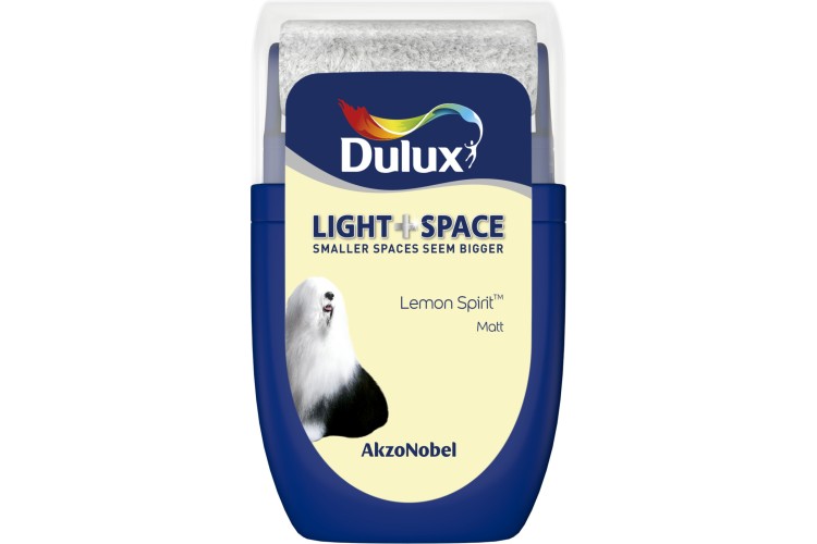 Dulux Light & Space Tester Lemon Spirit 30ml