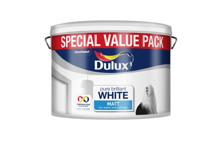 Dulux Matt PBW Pure Brilliant White Special Value 7L
