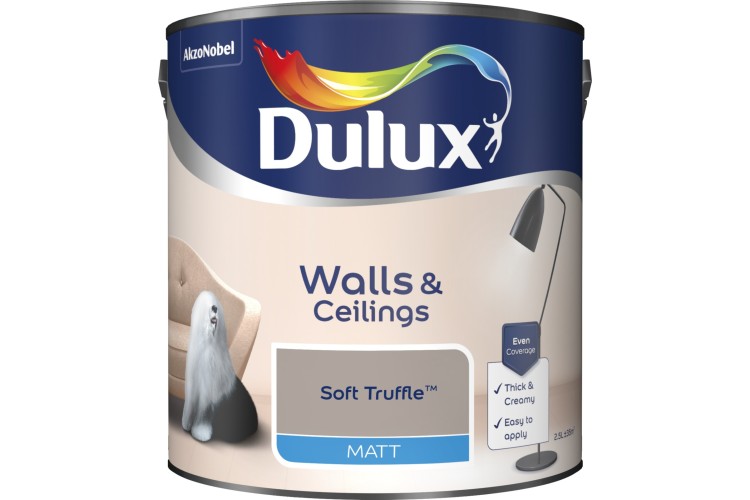 Dulux Matt Soft Truffle 2.5L
