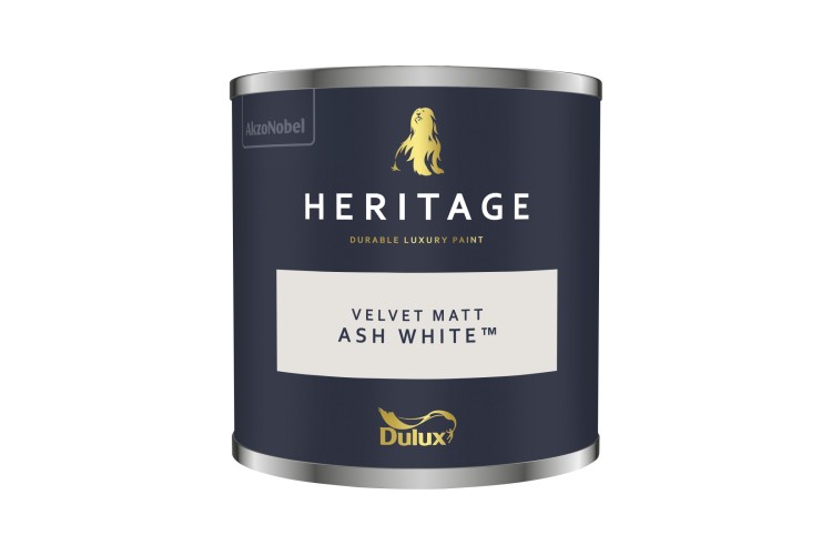 Dulux Trade Heritage Colour Tester Ash White 125ml