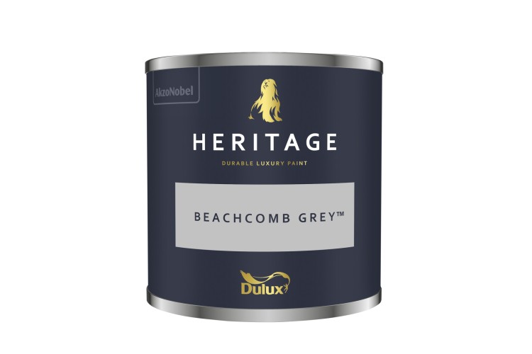 Dulux Trade Heritage Colour Tester Beachcomb Grey 125ml