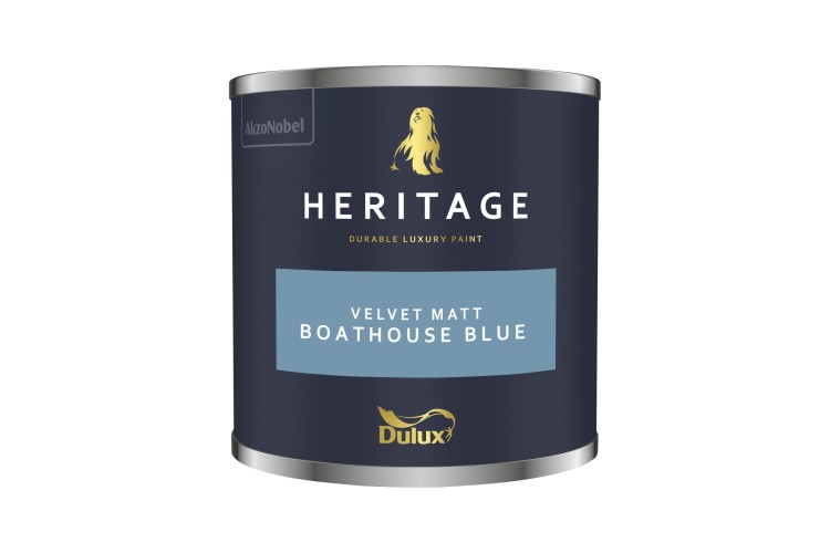 Dulux Trade Heritage Colour Tester Boathouse Blue 125ml