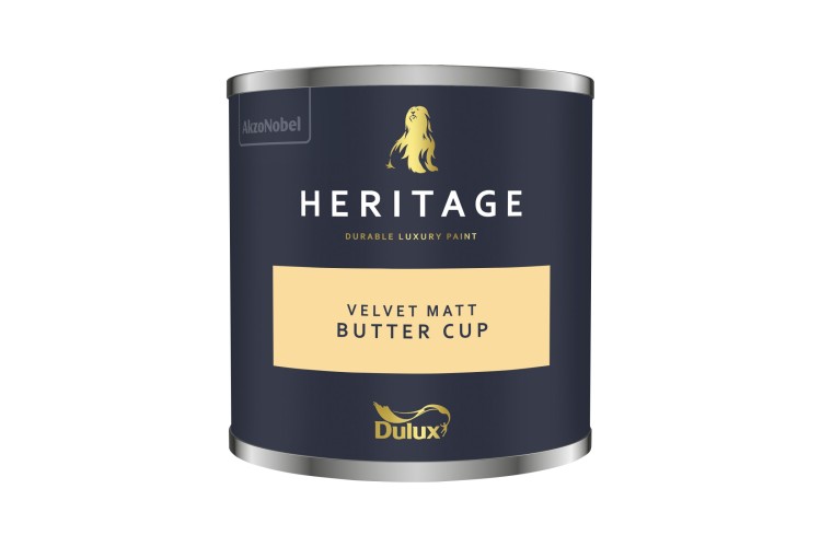 Dulux Trade Heritage Colour Tester Butter Cup 125ml