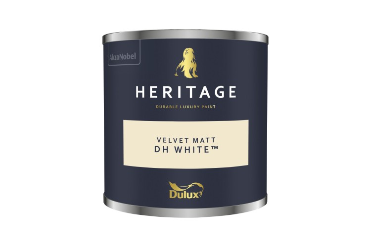 Dulux Trade Heritage Colour Tester Dh White 125ml