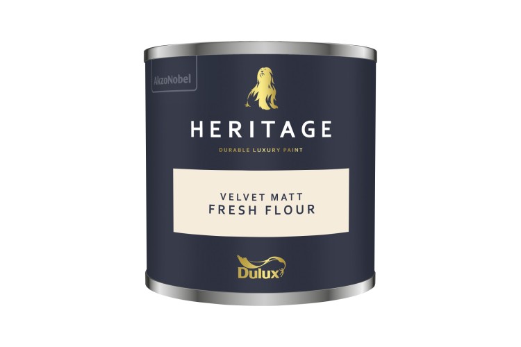 Dulux Trade Heritage Colour Tester Fresh Flour 125ml