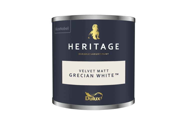 Dulux Trade Heritage Colour Tester Grecian White 125ml