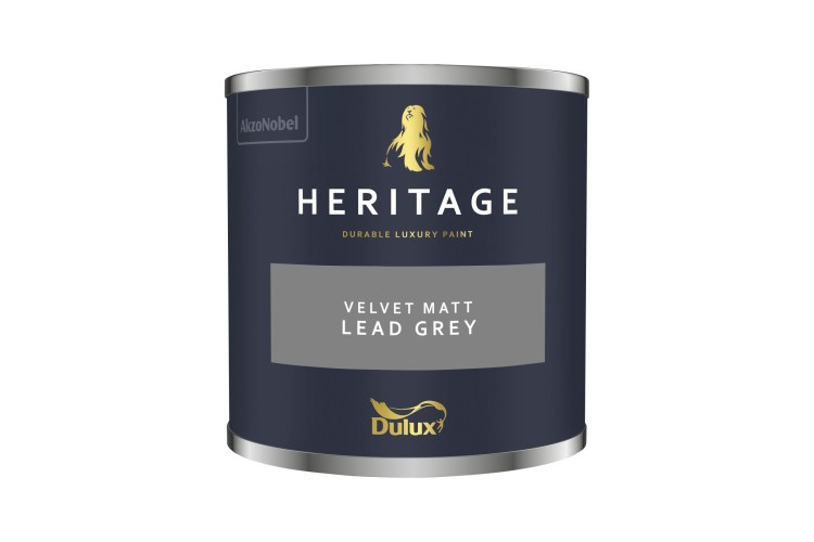 Dulux Trade Heritage Colour Tester Lead Grey 125ml