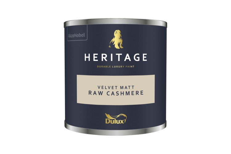 Dulux Trade Heritage Colour Tester Raw Cashmere 125ml