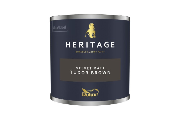 Dulux Trade Heritage Colour Tester Tudor Brown 125ml
