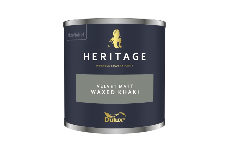 Dulux Trade Heritage Colour Tester Waxed Khaki 125ml