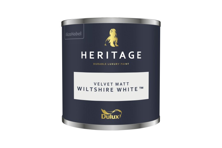 Dulux Trade Heritage Colour Tester Wiltshire White 125ml