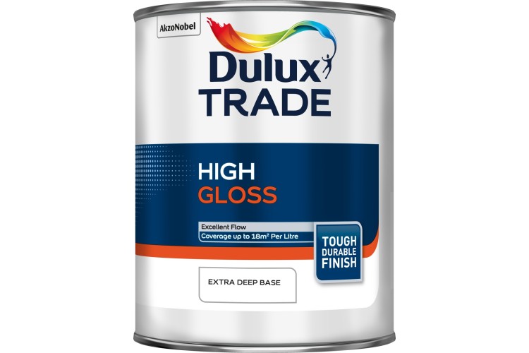 Dulux Trade High Gloss Extra Deep Base 1L