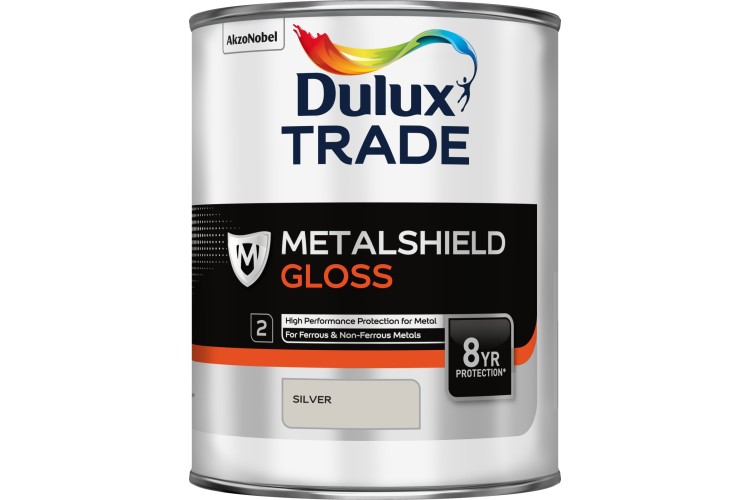 Dulux Trade Metalshield Gloss Silver 1L