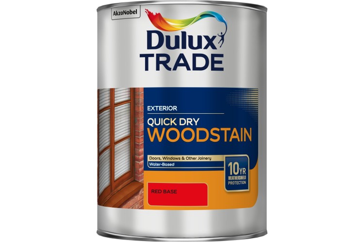 Dulux Trade Quick Dry Woodstain Red Base 1L