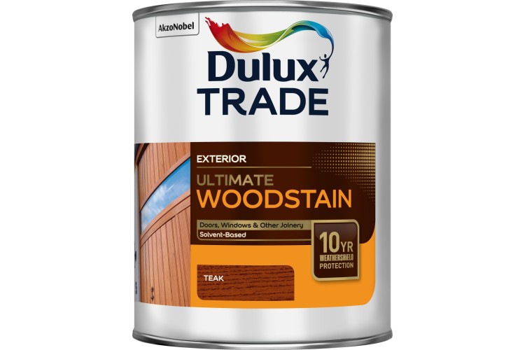 Dulux Trade Ultimate Woodstain Teak 1L