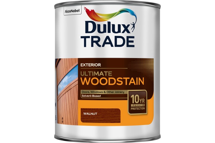 Dulux Trade Ultimate Woodstain Walnut 1L