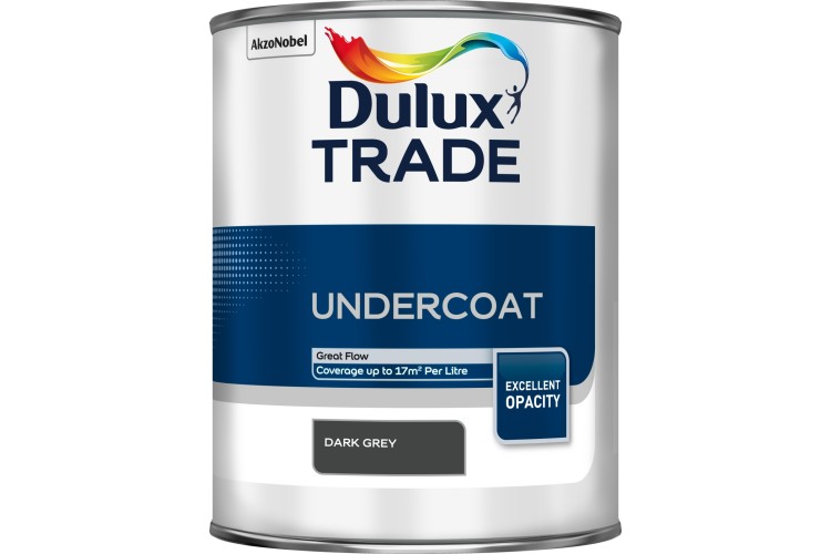 Dulux Trade Undercoat Dark Grey 1L