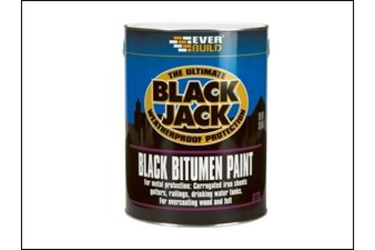 Everbuild 90102 - Black Bitumen Paint 2.5L 901