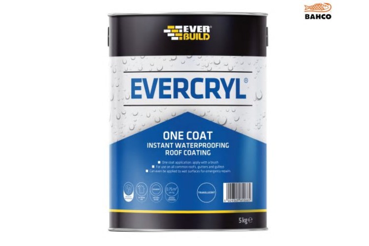 Everbuild Evercryl One Coat Compound Clear 5Kg