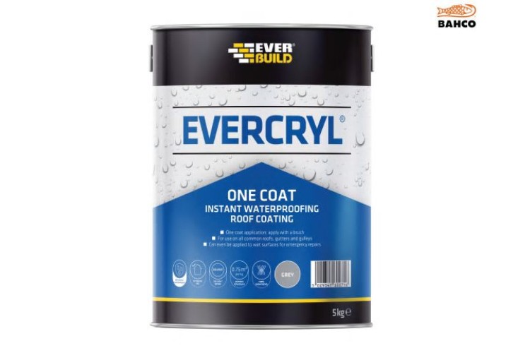 Everbuild Evercryl One Coat Compound Grey 5Kg