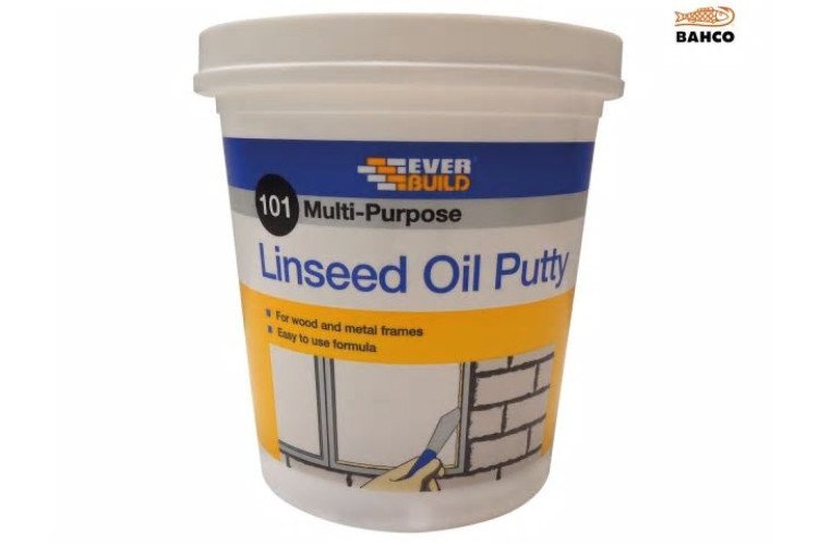 Everbuild Multi Purpose Linseed Oil Putty 101 Natural 2Kg