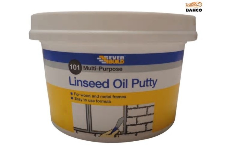 Everbuild Multi Purpose Linseed Oil Putty 101 Natural 500G