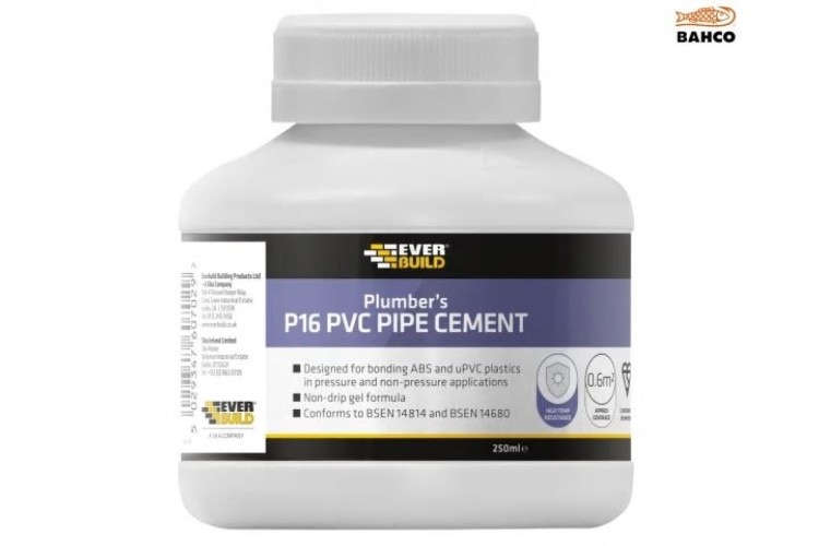 Everbuild P16 Plumbers Pvc Pipe Cement