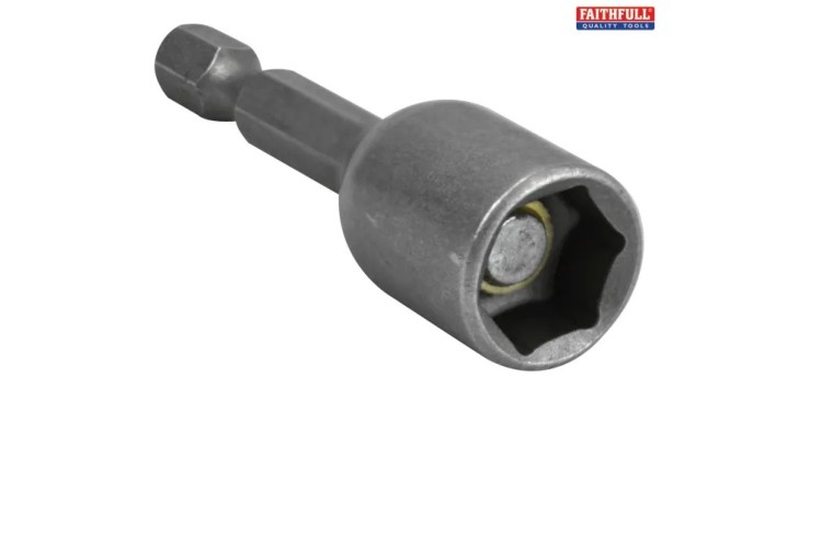 Faithfull Magnetic Hex Nut Driver 14In Hex 8Mm