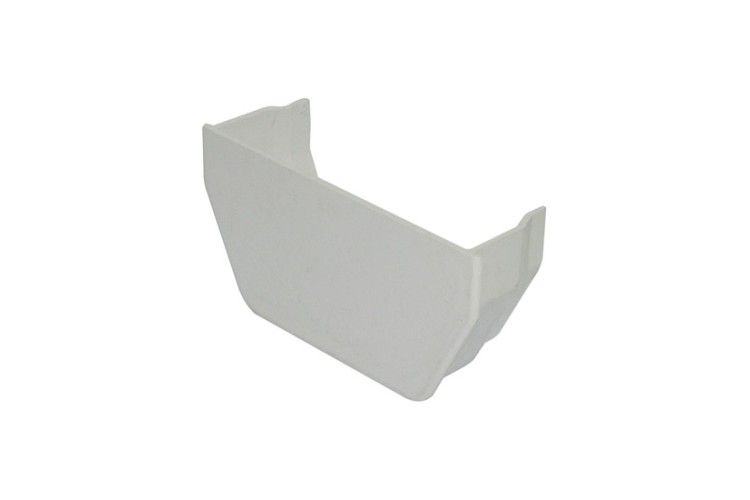 Floplast 114 Square Internal Stop End White