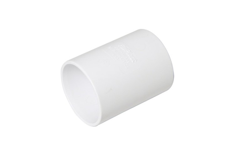 Floplast 40mm White Abs Coupling W508