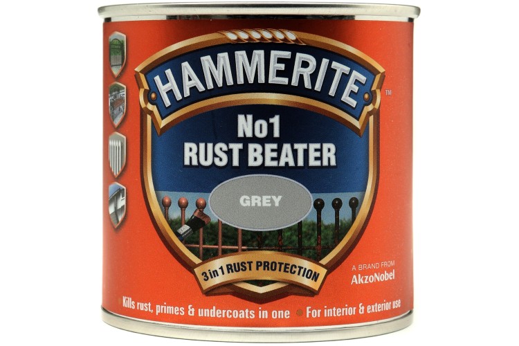 Hammerite No.1 Rust Beater  Grey 250ml