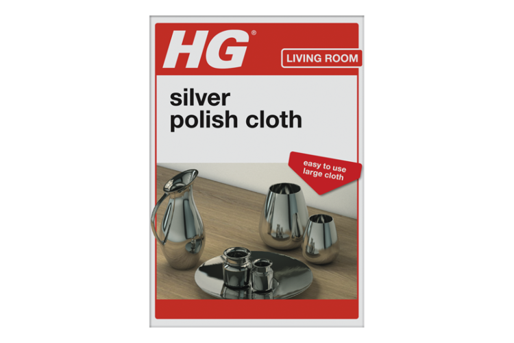 Hg Silver Polish Cloth 1Pc