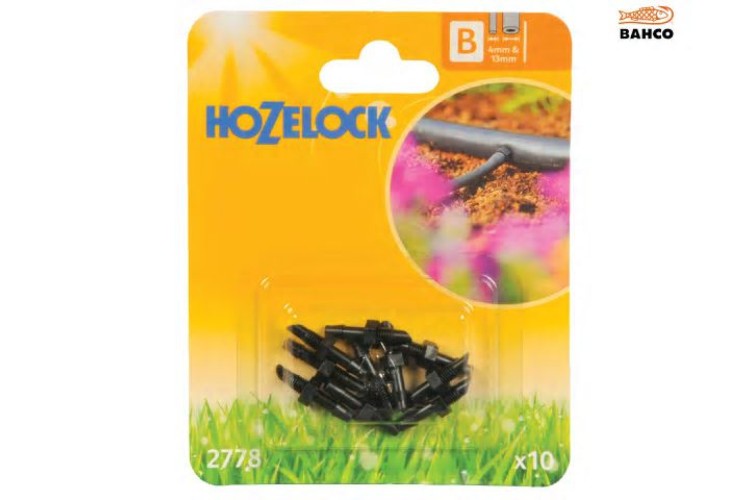 Hozelock Straight Connector 4Mm (10 Pack)