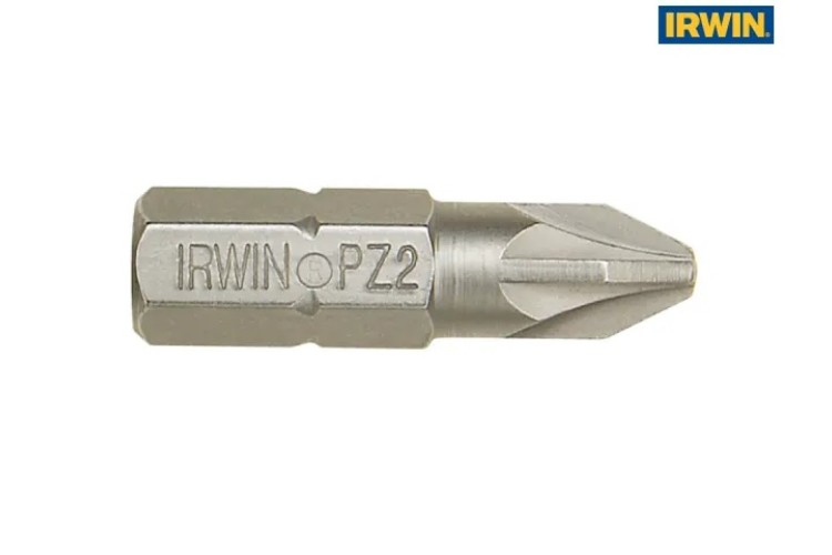 Irwin Screwdriver Bits Pozi Pz3 25Mm Pack Of 10