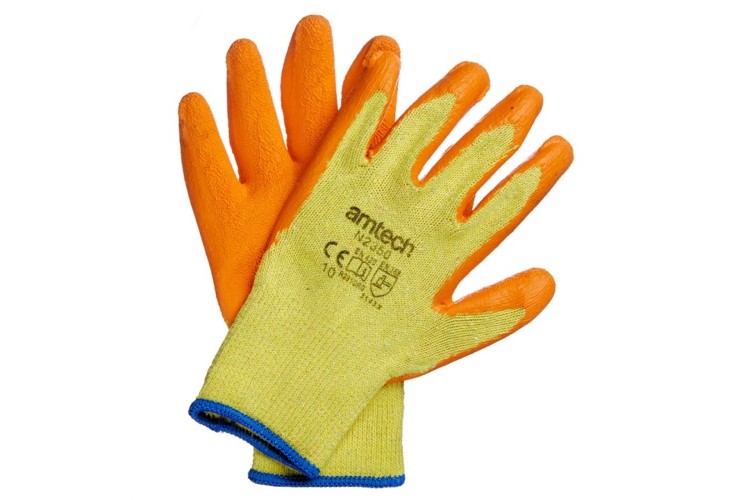 Latex Palm Coated Gloves XL (Size: 10)