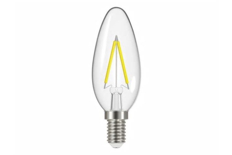 LED SES (E14) Candle Filament Dimmable Bulb, Warm White 470 lm 4.8W             