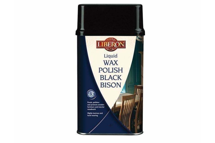 Liberon Liquid Wax Polish Black Bison Antique Pine 500ml