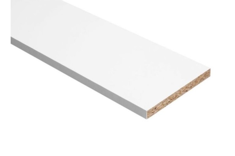 Melamine Board White 15 X 152 X 1830