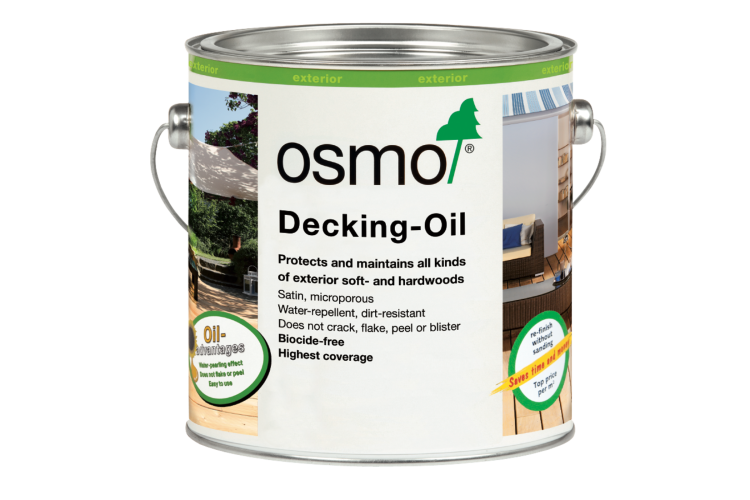 Osmo Decking-Oil Larch 2.5L 009