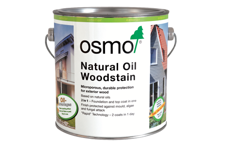 Osmo Natural Oil Woodstain Ebony 2.5L 712