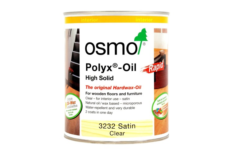Osmo Polyx -Oil Rapid Clear Satin 750ml 3232