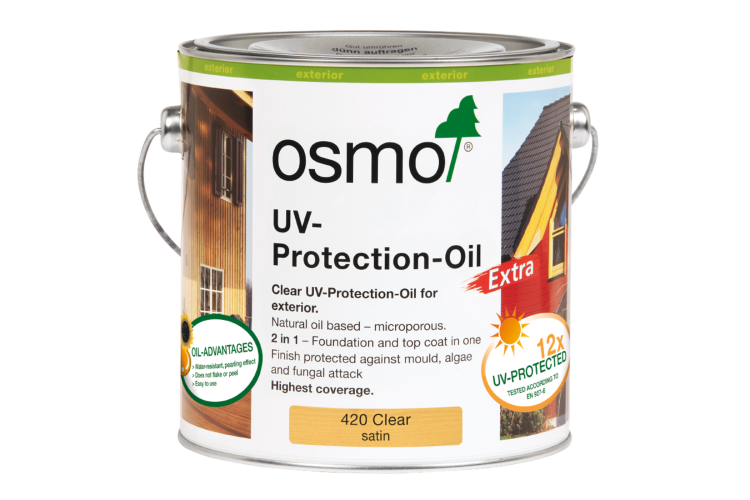 Osmo UV-Protection-Oil Extra Clear Satin 10L 420