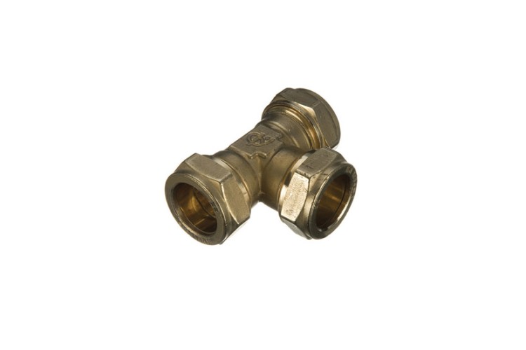 Pc24 Compression Equal Tee  8mm