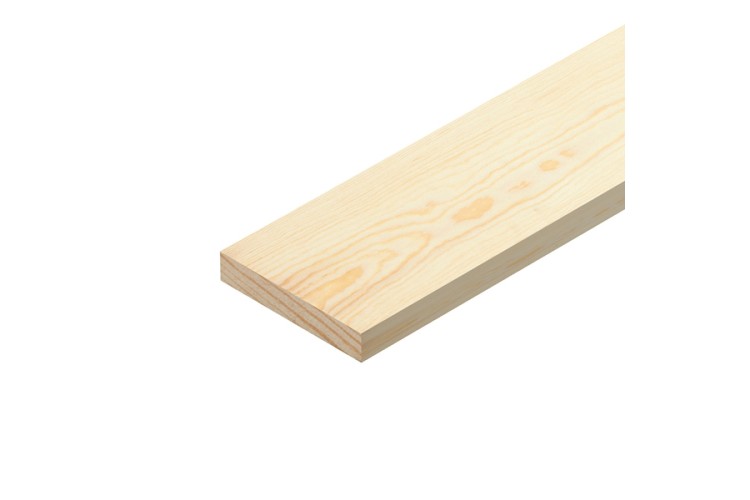 Pefc Clear Pse 34 X 6mm 2.4Mtr Pine (G)