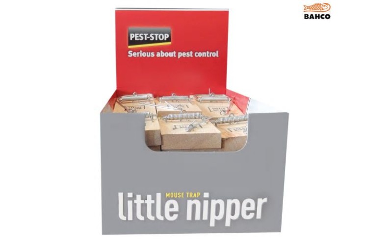 Pest-Stop Little Nipper Mouse Trap (Loose) Box Of 30