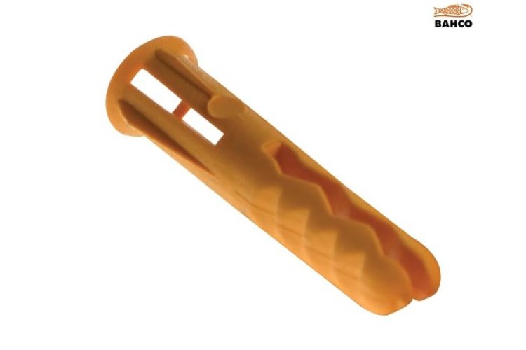 Plasplugs Syp 501 Solid Wall Super Grips? Fixings Yellow (100)