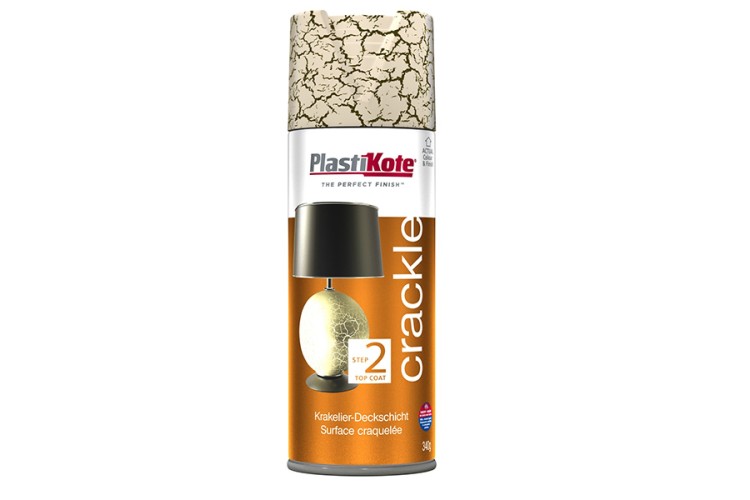 Plasti-Kote Crackle Touch Spray Heritage Gold 400ml