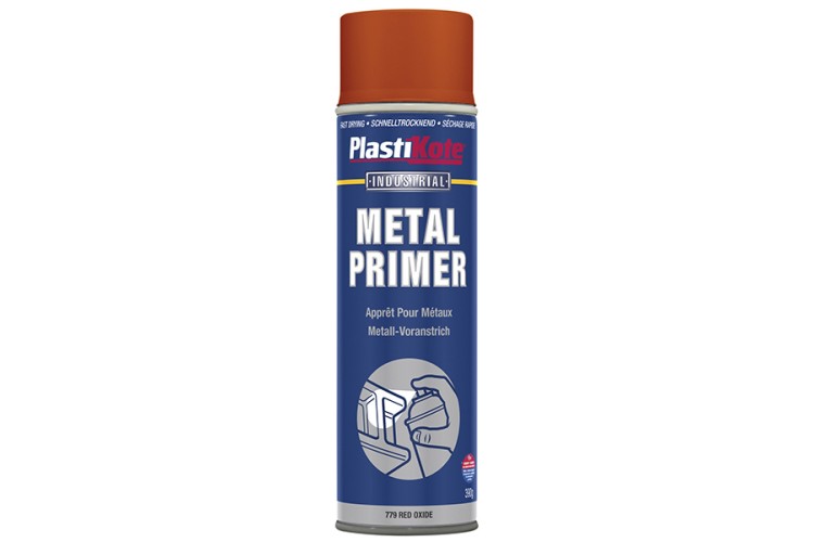 Plasti-Kote Metal Primer Spray Red Oxide 400ml