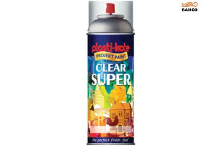 Plasti-Kote Super Gloss Spray Clear 400ml