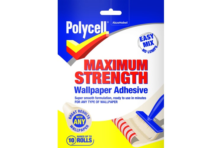 Polycell  Max Strength Wallpaper Paste Adhesive 10 Roll